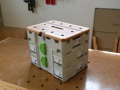 MFTB locked on a Systainer stack